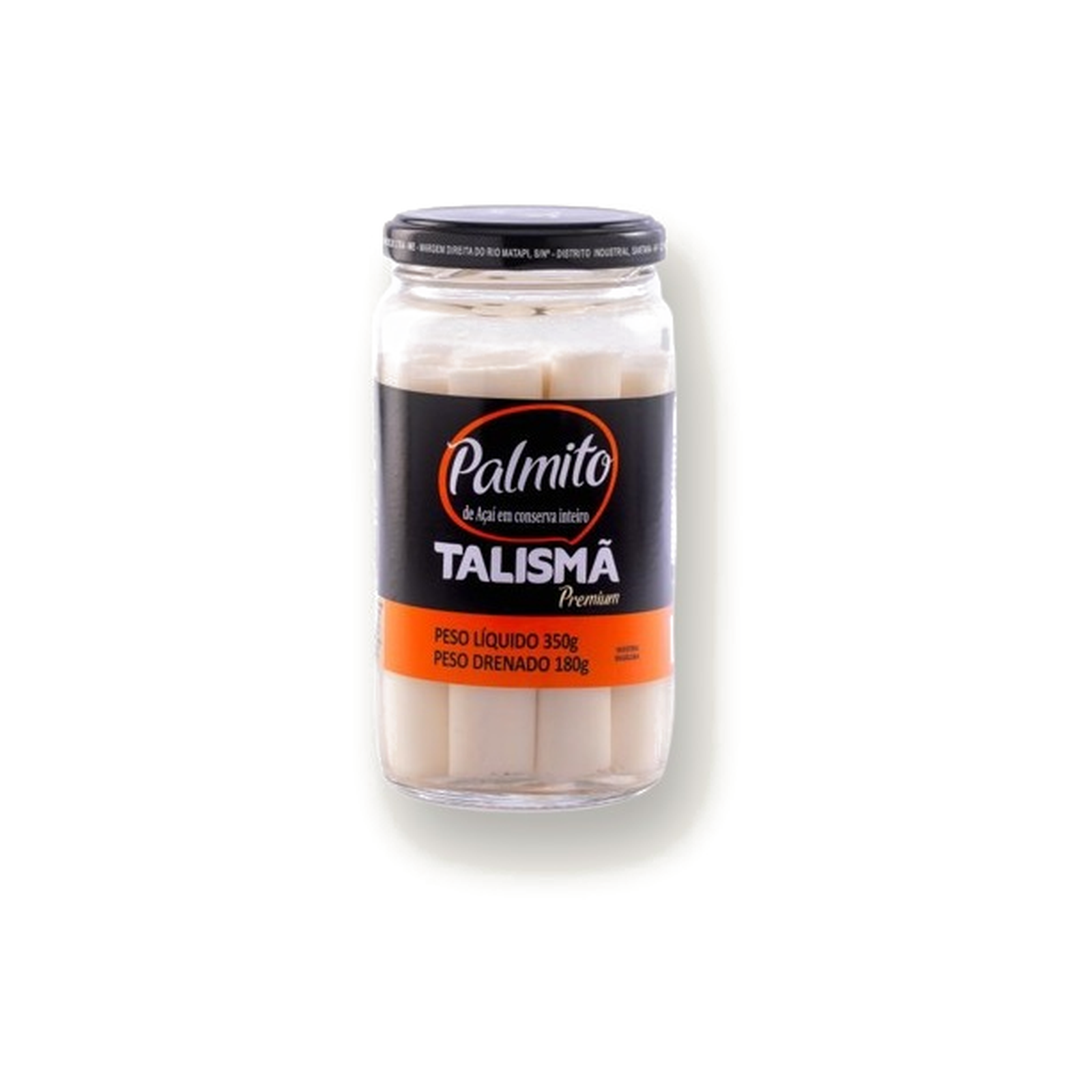 Palmito Talismã inteiro 180g