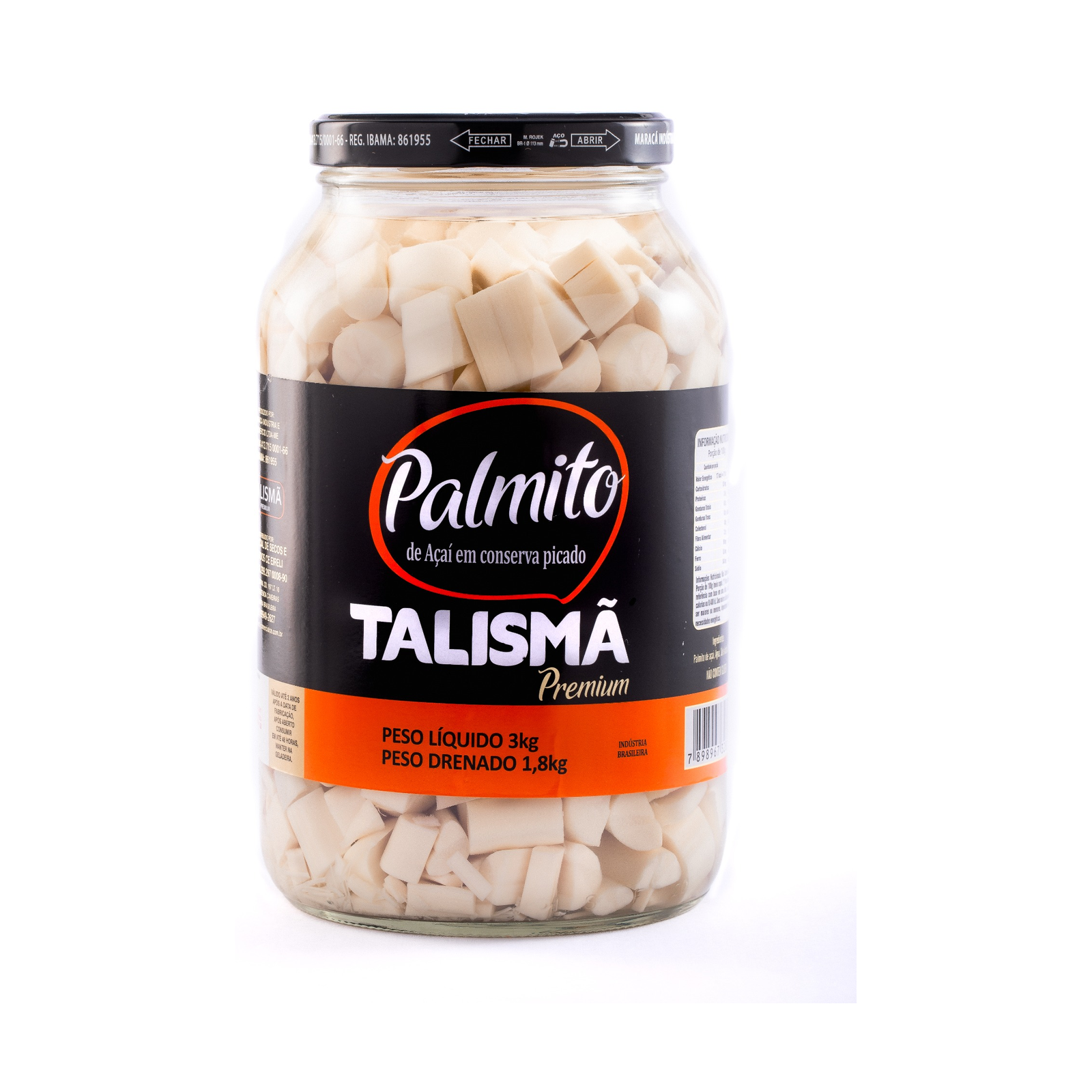 Palmito picado 1,8 kg
