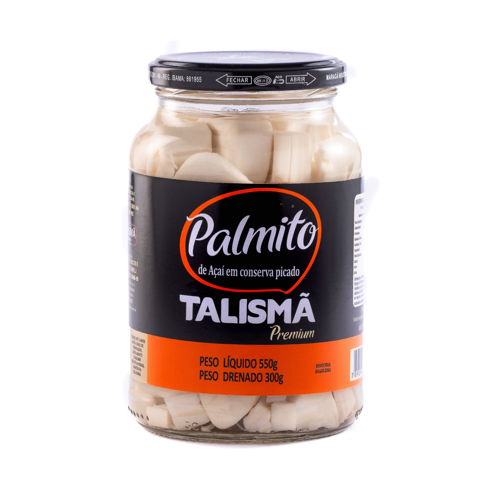 Palmito picado 550 g